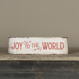 Tabletop Joy To The World Sign