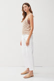 Crochet Pointelle Knit Tank