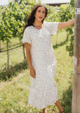 Round Neck Tiered Dress