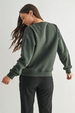 Classic Fit Fleece Sweatshirt