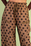 Polka Dot Parachute Pants