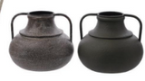 Small Metal Rustic Urns