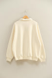 Oversized Fleece Polo