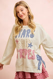 4th of July Stars and Stripes Sweatshirt