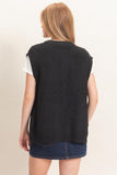Button-Up Sweater Vest