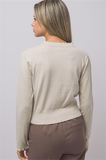 Lace Trimmed Cardigan