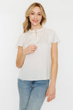 Flutter Sleeve Top