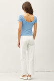 Basic Scoop Neck Tee