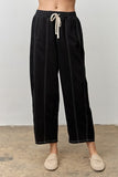 Wide Leg Drawstring Pants