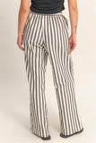 Striped Wide Leg Pants