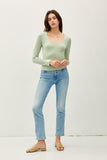 Basic Ultra Soft Striped Top