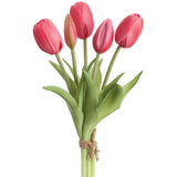 Real Touch Tulip Bouquet Rose