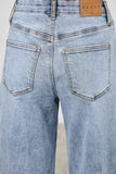 High Rise Low Curve Barrel Leg Jeans