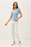Basic Scoop Neck Tee