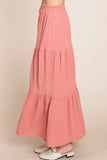 Tiered Maxi Skirt