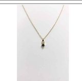 3 Stone Necklace With Baguette, Square, Round