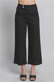 Ankle Crop Linen Pant