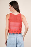 Crochet Knit Boho Vest