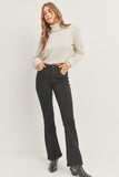 Pintuck Classy Flare Jeans