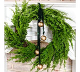 Burnt Gold Green Velvet 4 Bell Hanger
