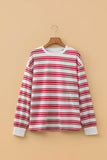 Striped Long Sleeve Pullover