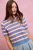 Striped Crew Neck Sweater