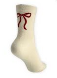 Crew Sock With Bow