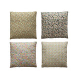 Cotton Printed Pillow W Ditsy Floral Pattern