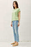 Exposed Seam Top