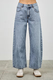 High Rise Low Curve Barrel Leg Jeans