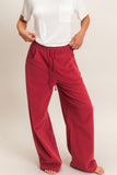 Washed Barrel Leg Sweatpants