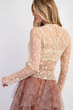 Sheer Lace Top