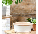 2 Tone Wide French Planter
