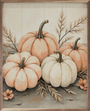 Pumpkins And Grass
