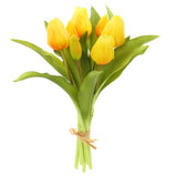 Real Touch Tulip Bouquet Yellow