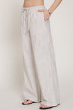 Striped Gauze Pants