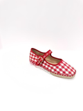 Gingham Mary Jane Flats