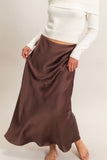 Satin Maxi Skirt
