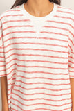 Oversized Striped Top