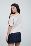 Off the Shoulder Asymmetric Sweater