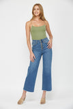 Wide Leg Cropped Jeans