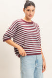 Striped Crew Neck Sweater