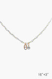 Mariner Link Cz Pendant Chain Necklace