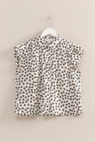 Ditsy Floral Print Top