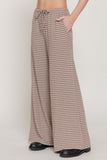 Striped Ribbed Long Pants