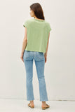 Exposed Seam Top