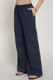 Striped Gauze Pants