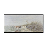 Cow And Stream Print
