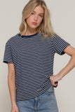 Short Sleeve Striped Tee