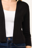 Open Front Cardigan